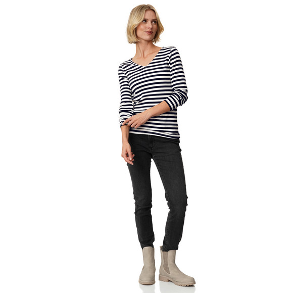 Damen Langarmshirt mit Modal und Baumwolle