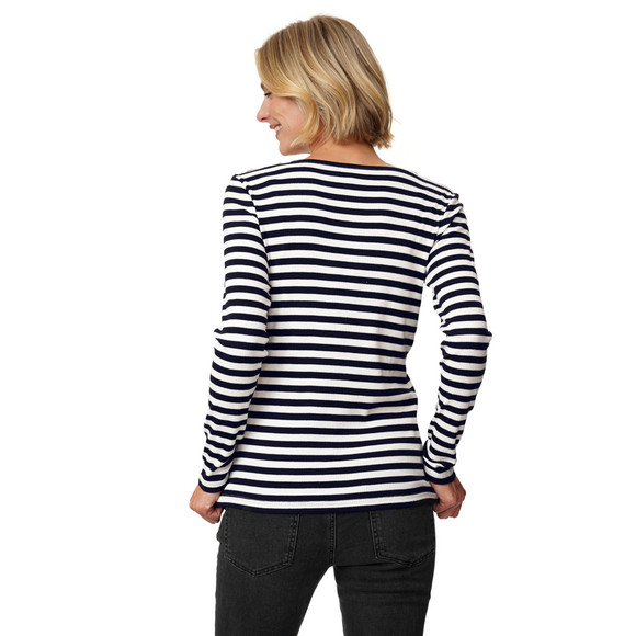 Damen Langarmshirt mit Modal und Baumwolle