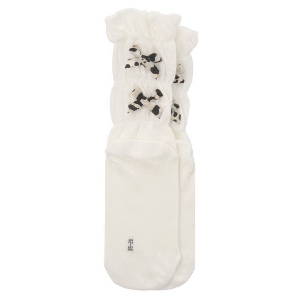1 Paar Damen Socken mit Zierschleife