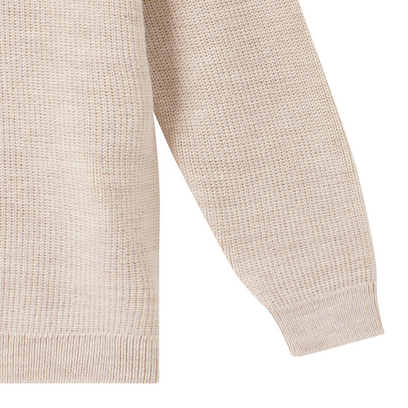 Baby Merino-Strickpullover unifarben