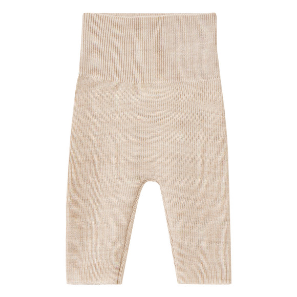 Newborn Merino-Strickhose unifarben