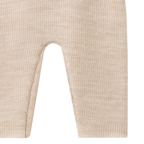 Newborn Merino-Strickhose unifarben