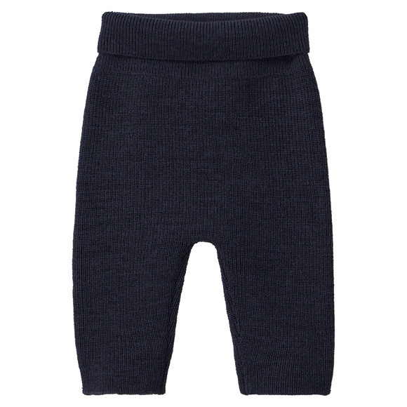 Newborn Merino-Strickhose unifarben