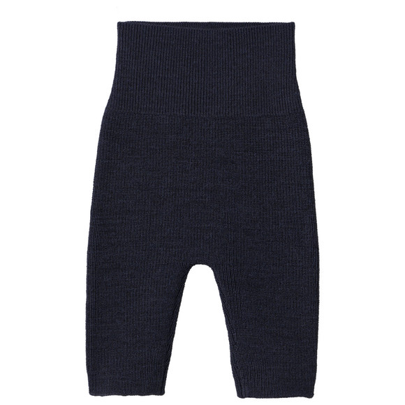 Newborn Merino-Strickhose unifarben