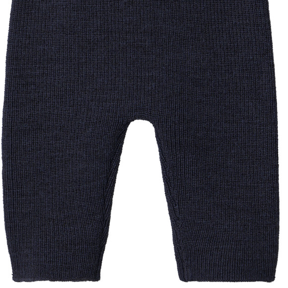 Newborn Merino-Strickhose unifarben