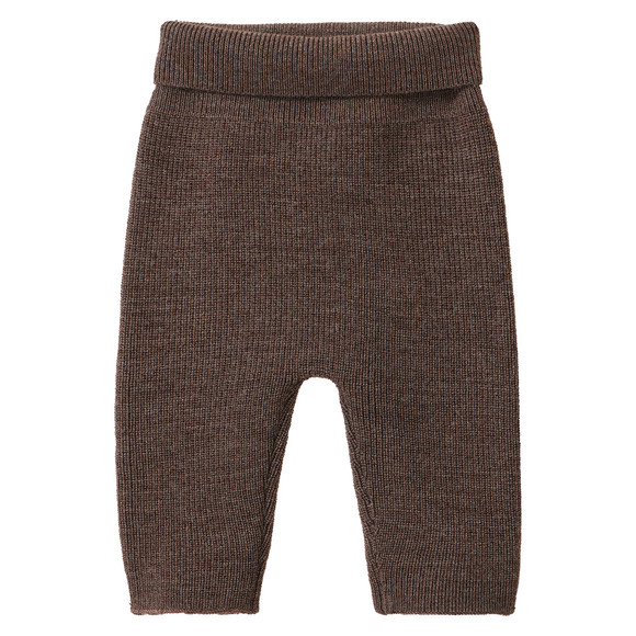 Newborn Merino-Strickhose unifarben
