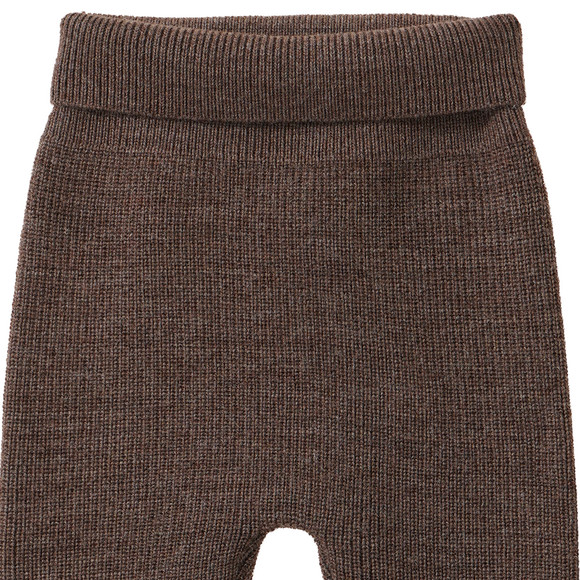 Newborn Merino-Strickhose unifarben