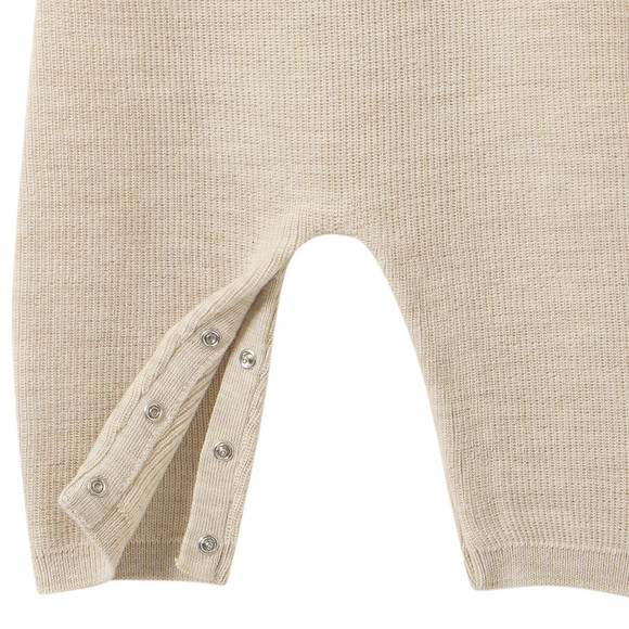 Newborn Merino-Overall unifarben