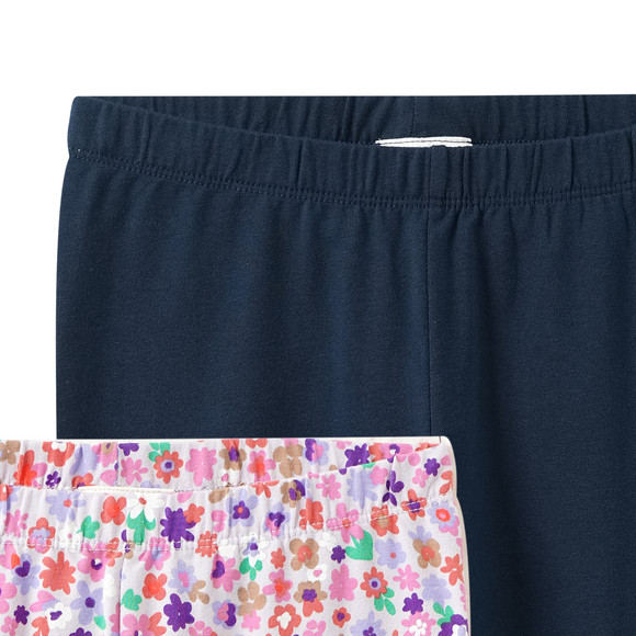 2 Mädchen Leggings im Set
