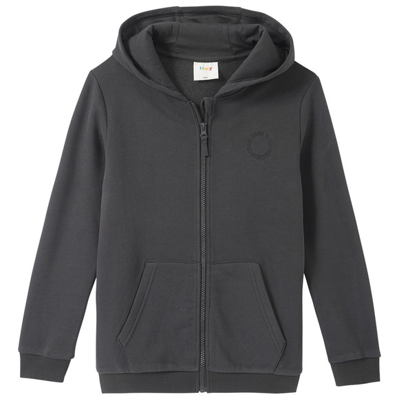 Jungen Sweatjacke im Basic-Look