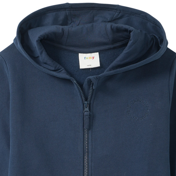 Jungen Sweatjacke im Basic-Look