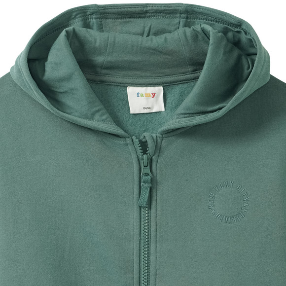 Jungen Sweatjacke im Basic-Look