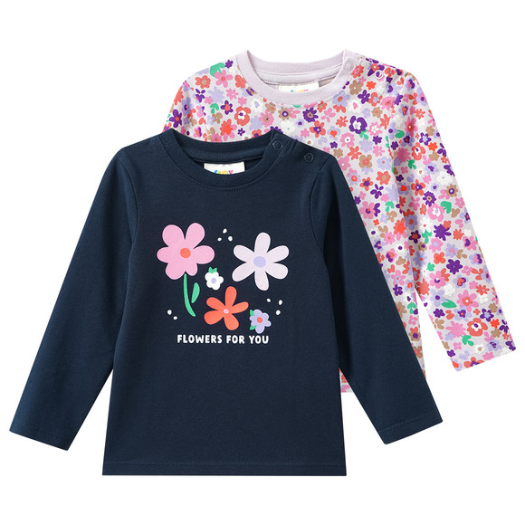 2 Baby Langarmshirts im Set