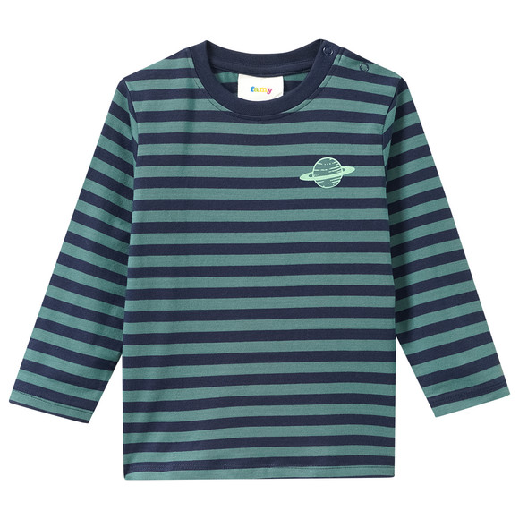 2 Baby Langarmshirts mit Print