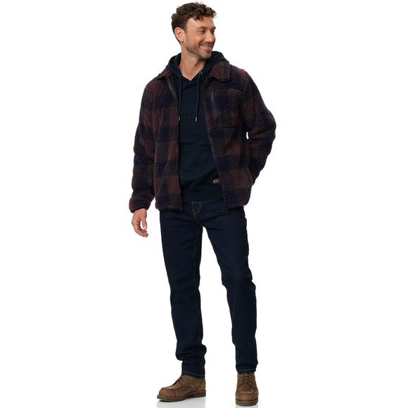 Herren Teddyjacke mit Fleecefutter