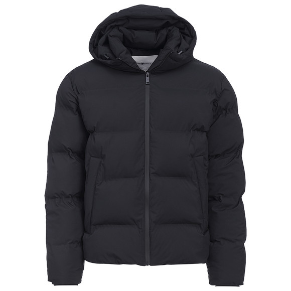 Heren pufferjas in effen kleur