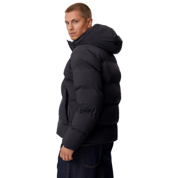 Heren pufferjas in effen kleur