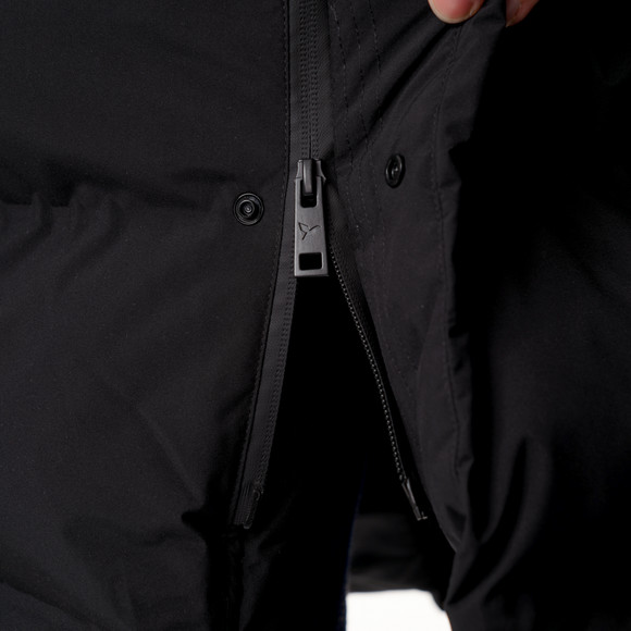 Heren puffermantel met capuchon