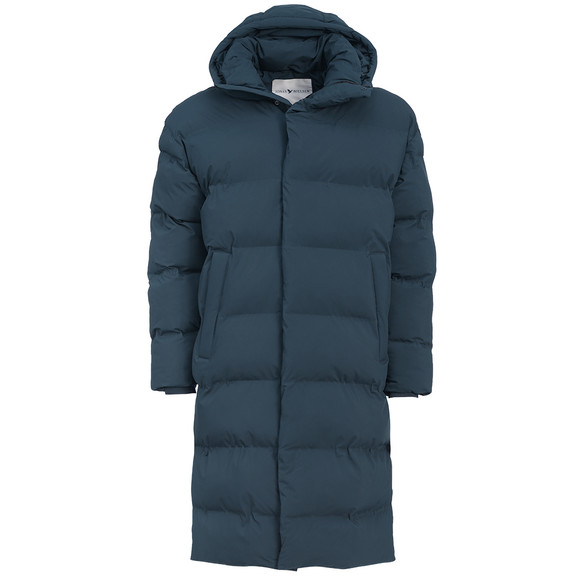 Heren puffermantel met capuchon