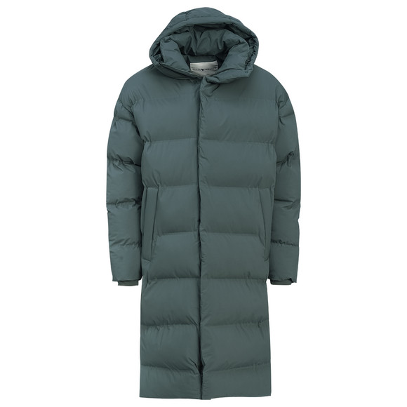 Heren puffermantel met capuchon
