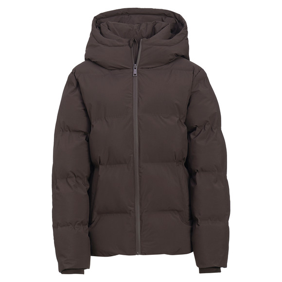 Damesdonsjack in effen kleuren