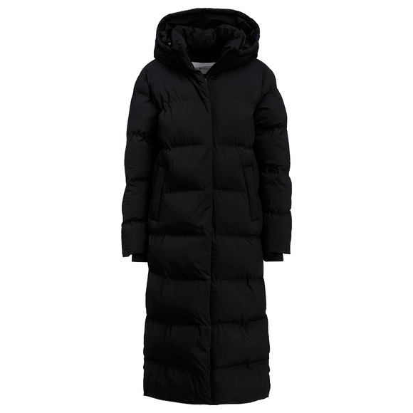 Dames puffermantel met capuchon
