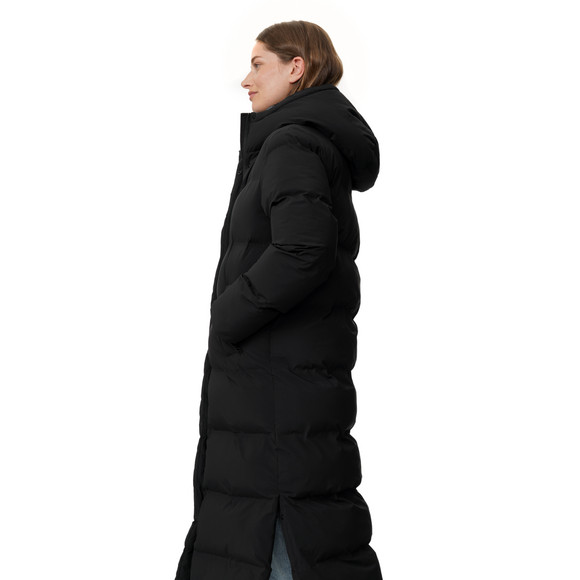 Dames puffermantel met capuchon