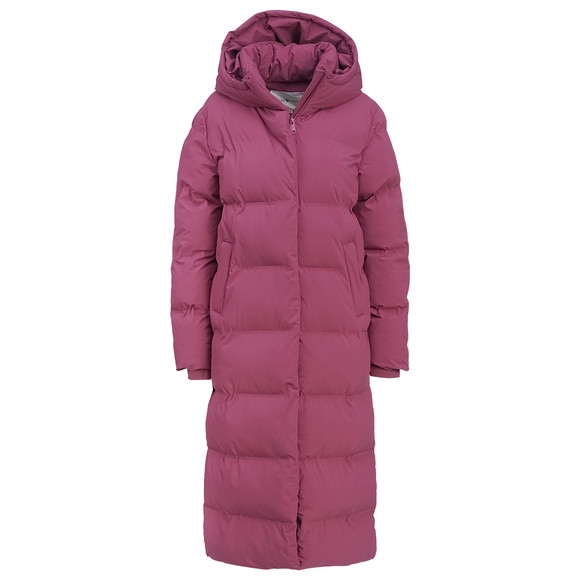 Dames puffermantel met capuchon