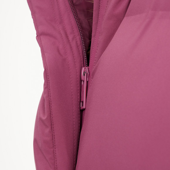 Dames puffermantel met capuchon
