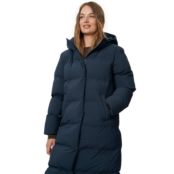 Dames puffermantel met capuchon