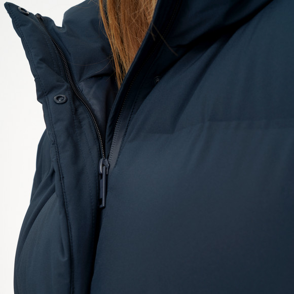 Dames puffermantel met capuchon