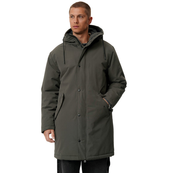 Herenparka met capuchon