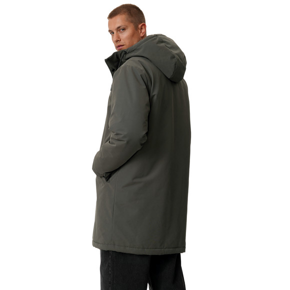 Herenparka met capuchon