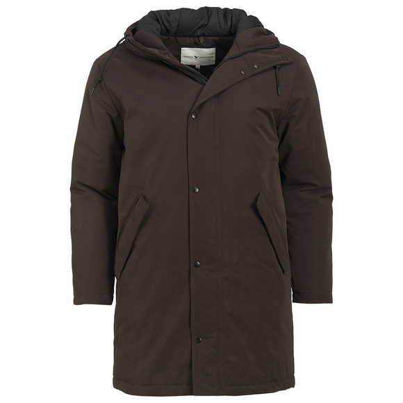 Herenparka met capuchon