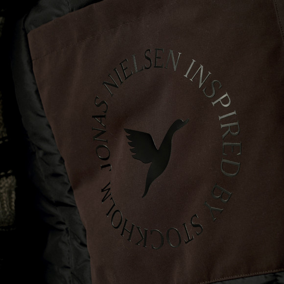 Herenparka met capuchon