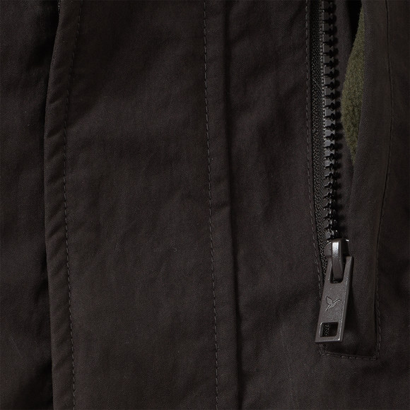 Parka voor jongens, gevoerd met teddypluche