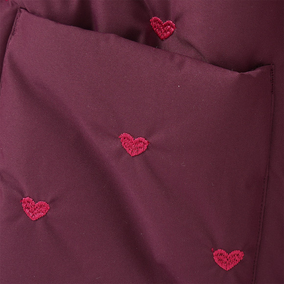 Meisjesjack met all-over borduursels