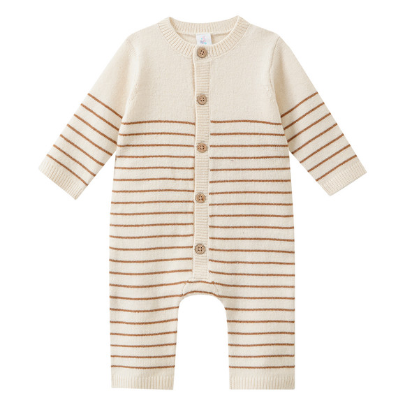 Newborn Overall mit Streifen