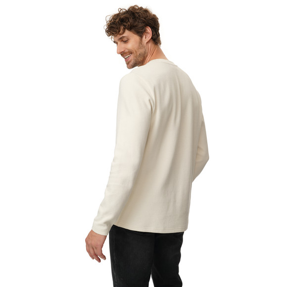 Herren Langarmshirt mit Schriftzug