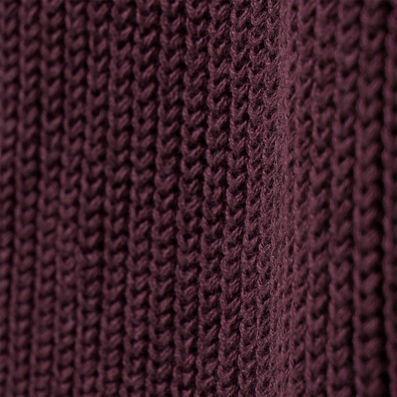 Mädchen Strickpullover mit Rippstruktur