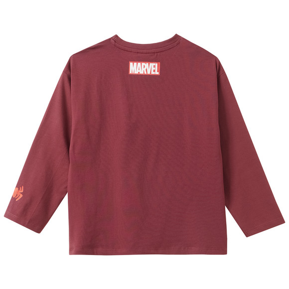 MARVEL Langarmshirt mit Spider-Man Print