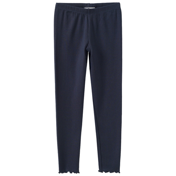 Mädchen Leggings mit Rippstruktur