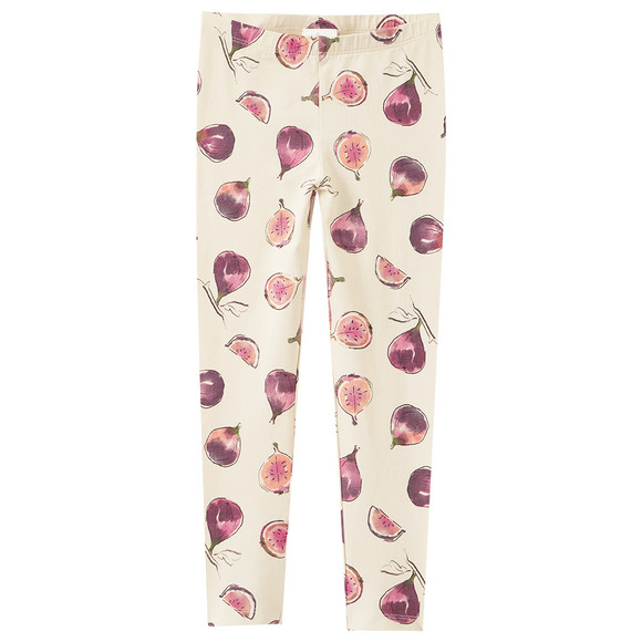 2 Mädchen Leggings mit Feigen