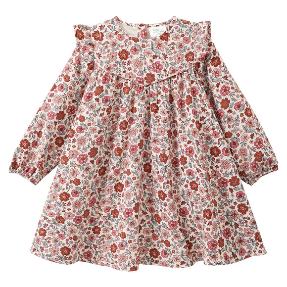 Mädchen Musselin-Kleid mit Blümchen