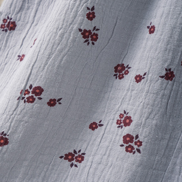 Mädchen Musselin-Kleid mit Blümchen