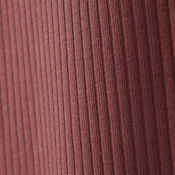 Mädchen Langarmshirt mit Rippstruktur