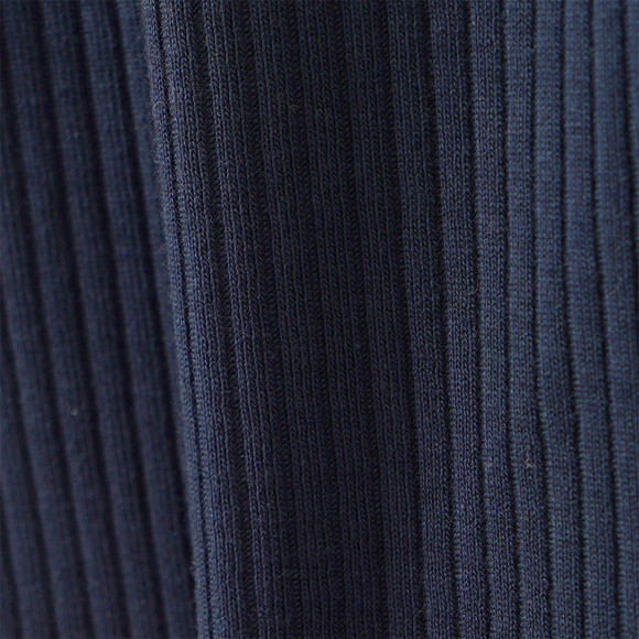 Mädchen Langarmshirt mit Rippstruktur