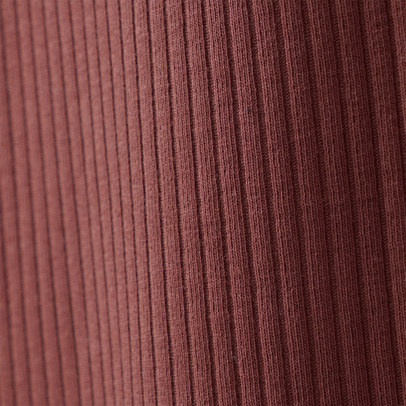 Mädchen Langarmshirt mit Rippstruktur