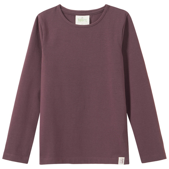 2 Mädchen Langarmshirts mit Feigen