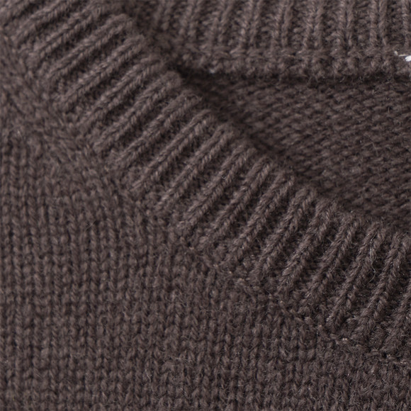 Mädchen Woll-Strickjacke mit Knopfleiste